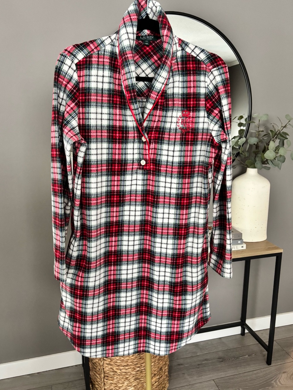 Lauren Ralph Lauren Flannel PJ - Picture 7 of 7